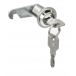 Почтовые замки Ригель с вырезом Замок мебельный 30 мм 90° ригель с вырезом C (артикул 0026 C) цена в розницу 77 ру  замок.su (изображение №3)