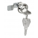 Почтовые замки Изогнутый ригель Замок мебельный EU 16/90° ригель изогнут на 10мм (артикул 0037) цена в розницу 67 ру  замок.su (изображение №3)