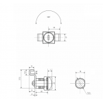 Почтовые замки Изогнутый ригель Замок мебельный 0802  20/180° 3 кл., ригель изогнут по образцу (артикул 0368) цена в розницу 136 ру  замок.su (изображение №6)