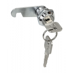  Почтовые замки Замок мебельный 20 мм 90° корпус пластик ригель с вырезом (артикул 0313) цена в розницу 51 ру  замок.su (изображение №3)