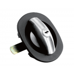  Мебельные замки Замок мебельный ригельный тип 223 C ручка хром (артикул 0223 C) цена в розницу 282 ру  замок.su (изображение №5)