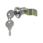 Почтовые замки Изогнутый ригель Замок мебельный EU 20/90° н/в ригель изогнут на 10мм (артикул 0048) цена в розницу 45 ру  замок.su (изображение №5)