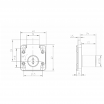  Мебельные замки Замок мебельный 138-22 хром, мас. система (артикул 138-22 CH) цена в розницу 198 ру  замок.su (изображение №3)