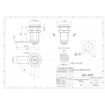  Почтовые замки Замок мебельный 30 мм 90° мастер C (артикул 0025 C) цена в розницу 77 ру  замок.su (изображение №5)