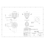  Почтовые замки Замок мебельный EU 16/90° н/в (артикул 0033) цена в розницу 67 ру  замок.su (изображение №4)