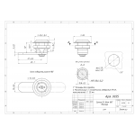  Почтовые замки Замок мебельный EU 16/180° мастер C																														 (артикул 0035 C										) цена в розницу 65 ру  замок.su (изображение №3)