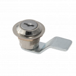 Почтовые замки Изогнутый ригель Замок мебельный EU 16/90° ригель изогнут на 10мм (артикул 0037) цена в розницу 67 ру  замок.su (изображение №2)