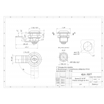 Почтовые замки Изогнутый ригель Замок мебельный EU 16/90° ригель изогнут на 10мм (артикул 0037) цена в розницу 67 ру  замок.su (изображение №5)
