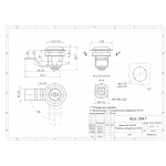 Почтовые замки Изогнутый ригель Замок мебельный EU 20/90° ригель изогнут на 10мм (артикул 0047) цена в розницу 45 ру  замок.su (изображение №5)