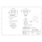  Почтовые замки Замок мебельный EU 20/180° ригельный (артикул 0050/180) цена в розницу 101 ру  замок.su (изображение №4)