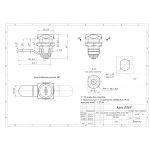  Почтовые замки Замок мебельный 0802  20/180° мастер ригель изогнут на 5мм (артикул 0069) цена в розницу 95 ру  замок.su (изображение №4)