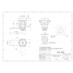  Почтовые замки Замок мебельный ЕвроБокс 20/90° н/в мас.сис. (артикул 0092) цена в розницу 165 ру  замок.su (изображение №8)