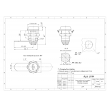  Почтовые замки Замок мебельный ЕвроБокс 20/180° мас.сис. (артикул 0094) цена в розницу 165 ру  замок.su (изображение №4)