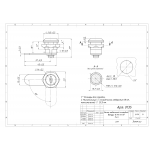  Почтовые замки Замок мебельный 16 мм 90° 3 -и ключа (артикул 0135) цена в розницу 73 ру  замок.su (изображение №4)