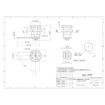  Почтовые замки Замок мебельный 20 мм 90° корпус пластик (артикул 0311) цена в розницу 51 ру  замок.su (изображение №8)