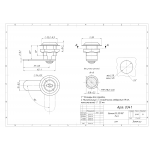 Почтовые замки Прямой ригель Замок мебельный EU 20/90° 3 кл. (артикул 0341) цена в розницу 50 ру  замок.su (изображение №3)