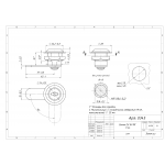  Почтовые замки Замок мебельный EU 16/90° 3 кл. (артикул 0345) цена в розницу 84 ру  замок.su (изображение №3)