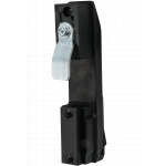  Щитовые замки Замок мебельный MS-1925-1KD/P (ригель изогнутый /+8 мм/, английский ключ) (артикул 0905 KD/P) цена в розницу 399 ру  замок.su (изображение №3)