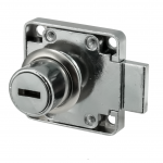  Мебельные замки Замок мебельный 138 мк. хром. мас. сис. (артикул 0142) цена в розницу 211 ру  замок.su (изображение №3)