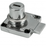  Мебельные замки Замок мебельный 138 мк. хром. мас. сис. (артикул 0142) цена в розницу 211 ру  замок.su (изображение №4)