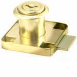  Мебельные замки Замок мебельный 138 пк золото (артикул 0150) цена в розницу 75 ру  замок.su (изображение №2)