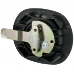  Мебельные замки Замок мебельный ригельный тип 223 C ручка хром (артикул 0223 C) цена в розницу 282 ру  замок.su (изображение №2)