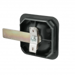 Мебельные замки Ригельные Замок мебельный ригельный типа F90, цвет черный, мастер (артикул 0244 KA/BL) цена в розницу 242 ру  замок.su (изображение №2)