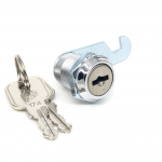  Почтовые замки Замок мебельный 20 мм 90° корпус пластик ригель с вырезом (артикул 0313) цена в розницу 51 ру  замок.su (изображение №6)