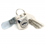 Почтовые замки Изогнутый ригель Замок мебельный 0802  20/180° 3 кл. ригель изогнут на  5мм (артикул 0364) цена в розницу 136 ру  замок.su (изображение №3)