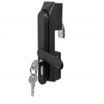  Щитовые замки Замок мебельный MS-1925-1KD/P (ригель изогнутый /+8 мм/, английский ключ) (артикул 0905 KD/P) цена в розницу 399 ру  замок.su (изображение №2)