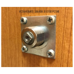 Мебельные замки Для металла Замок мебельный ЕвроБокс 4221 90° н/в мас.сис.																														 (артикул 0187) цена в розницу 210 ру  замок.su (изображение №9)