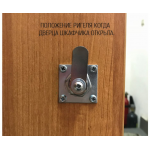 Мебельные замки Для металла Замок мебельный ЕвроБокс 4221 90° н/в мас.сис.																														 (артикул 0187) цена в розницу 210 ру  замок.su (изображение №11)