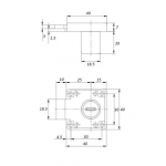  Мебельные замки Замок мебельный 138 мк. хром. мас. сис. (артикул 0142) цена в розницу 211 ру  замок.su (изображение №7)