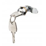  Почтовые замки Замок мебельный ЕвроБокс 20/90° н/в изогнутый на 5мм мас.сис. (артикул 0093) цена в розницу 165 ру  замок.su (изображение №6)