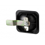 Мебельные замки Ригельные Замок мебельный ригельный типа F90 изогнутый ригель ручка хром (артикул 0243) цена в розницу 242 ру  замок.su (изображение №6)