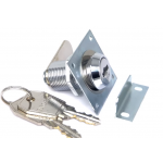 Мебельные замки Для металла Замок мебельный ЕвроБокс 4221 90° н/в мас.сис.																														 (артикул 0187) цена в розницу 210 ру  замок.su (изображение №5)