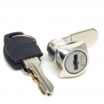  Почтовые замки Замок мебельный 0802  20/90° н/в ригель изогнут на  2 мм ПРАКТИК (артикул 0205) цена в розницу 123 ру  замок.su (изображение №3)