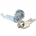  Почтовые замки Замок мебельный 20 мм 90° корпус пластик ригель с вырезом (артикул 0313) цена в розницу 51 ру  замок.su (изображение №4)