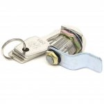 Почтовые замки Изогнутый ригель Замок мебельный 0802  20/90° 3 кл. ригель изогнут на  10мм (артикул 0356) цена в розницу 136 ру  замок.su (изображение №9)