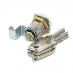 Почтовые замки Изогнутый ригель Замок мебельный 0802  20/180° 3 кл., ригель изогнут по образцу (артикул 0368) цена в розницу 136 ру  замок.su (изображение №4)