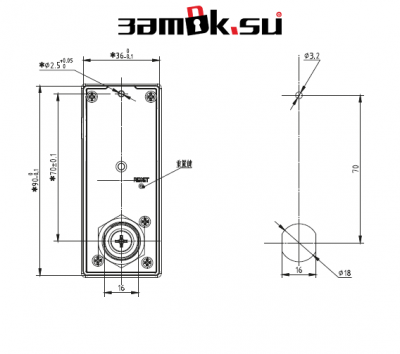  Электронные замки Замок мебельный кодовый DMZ-1886M-20BL (артикул 1886M-20BL) цена в розницу 1197 ру замок.su (изображение №7)