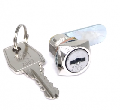 Почтовые замки Прямой ригель Замок мебельный 0802  20/90° (артикул 0051) цена в розницу 95 ру  замок.su (изображение №4)