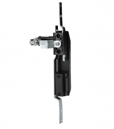  Щитовые замки Замок мебельный MS-1848-3KA/P (ригель изогнутый /+8 мм/, ключ бабочка) (артикул 0986 KA/P) цена в розницу 718 ру  замок.su (изображение №5)