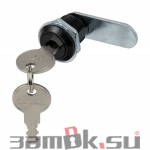  Почтовые замки Замок мебельный 210-16 /цвет черный/ (артикул 210-16 BL) цена в розницу 77 ру замок.su (изображение №1)