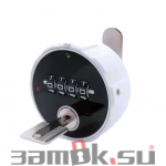  Кодовые замки Замок мебельный кодовый DMZ-6032WB (артикул 6032WB) цена в розницу 588 ру замок.su (изображение №1)