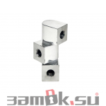 Петли Боковые (шарнирные) Петля боковая шарнирная наружная CL 45-3 / цв. хром (артикул 0551) цена в розницу 115 ру замок.su (изображение №1)