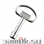  Ключи Ключ для замка 705-3/4 (K9-15) (артикул K9-15) цена в розницу 59 ру замок.su (изображение №1)