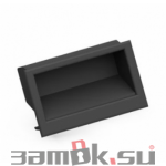  Фурнитура Ручка потайная, пластиковая 49х90 (артикул ЗТРП09.35) цена в розницу 189 ру замок.su (изображение №1)