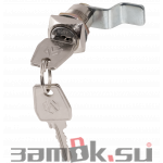 Почтовые замки 0802 Замок мебельный 0802  20/90° ригель изогнут на  10 мм (артикул 0056) цена в розницу 91 ру  замок.su (изображение №1)