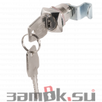  Почтовые замки Замок мебельный 0802  20/180° ригель изогнут по образцу (артикул 0068) цена в розницу 91 ру  замок.su (изображение №1)